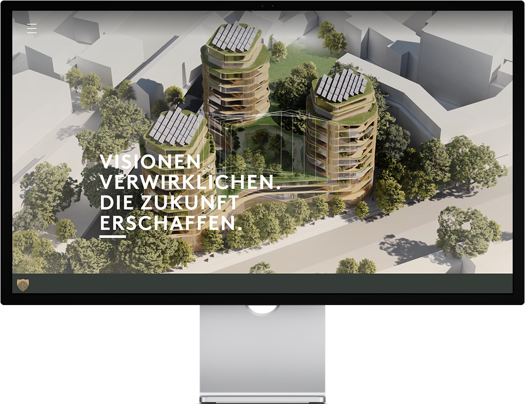 Webdesign für ein Architekturbüro – Visionen verwirklichen