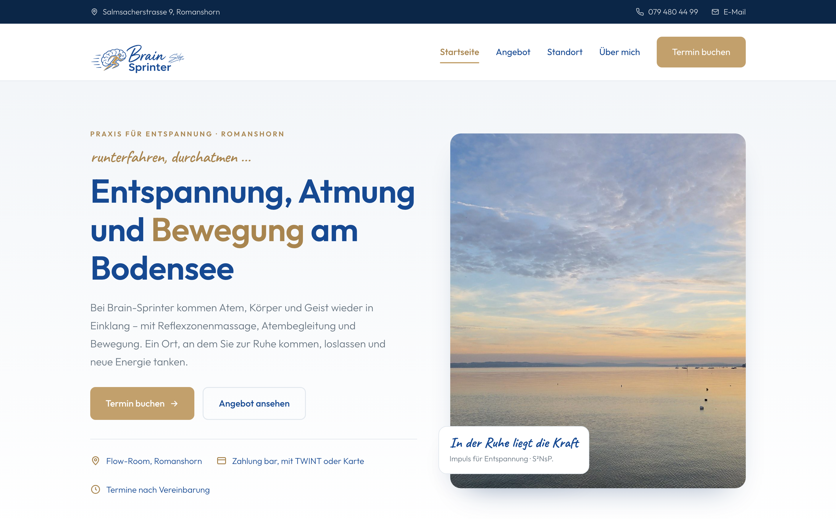 Startseite von Brain-Sprinter-One